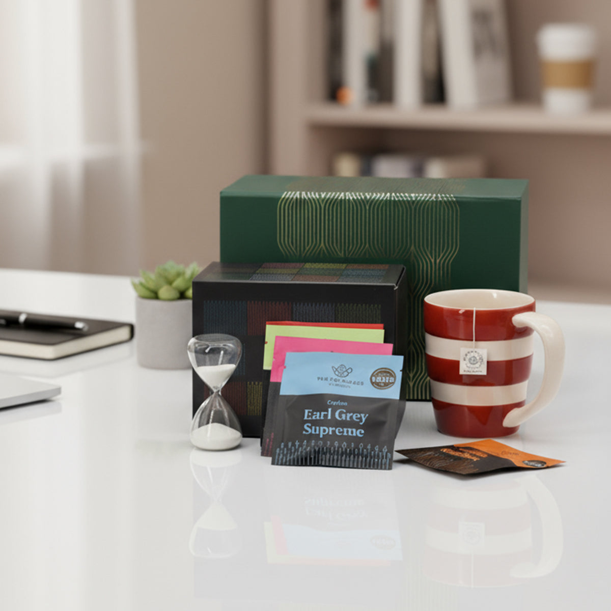 Office Tea Collection Box