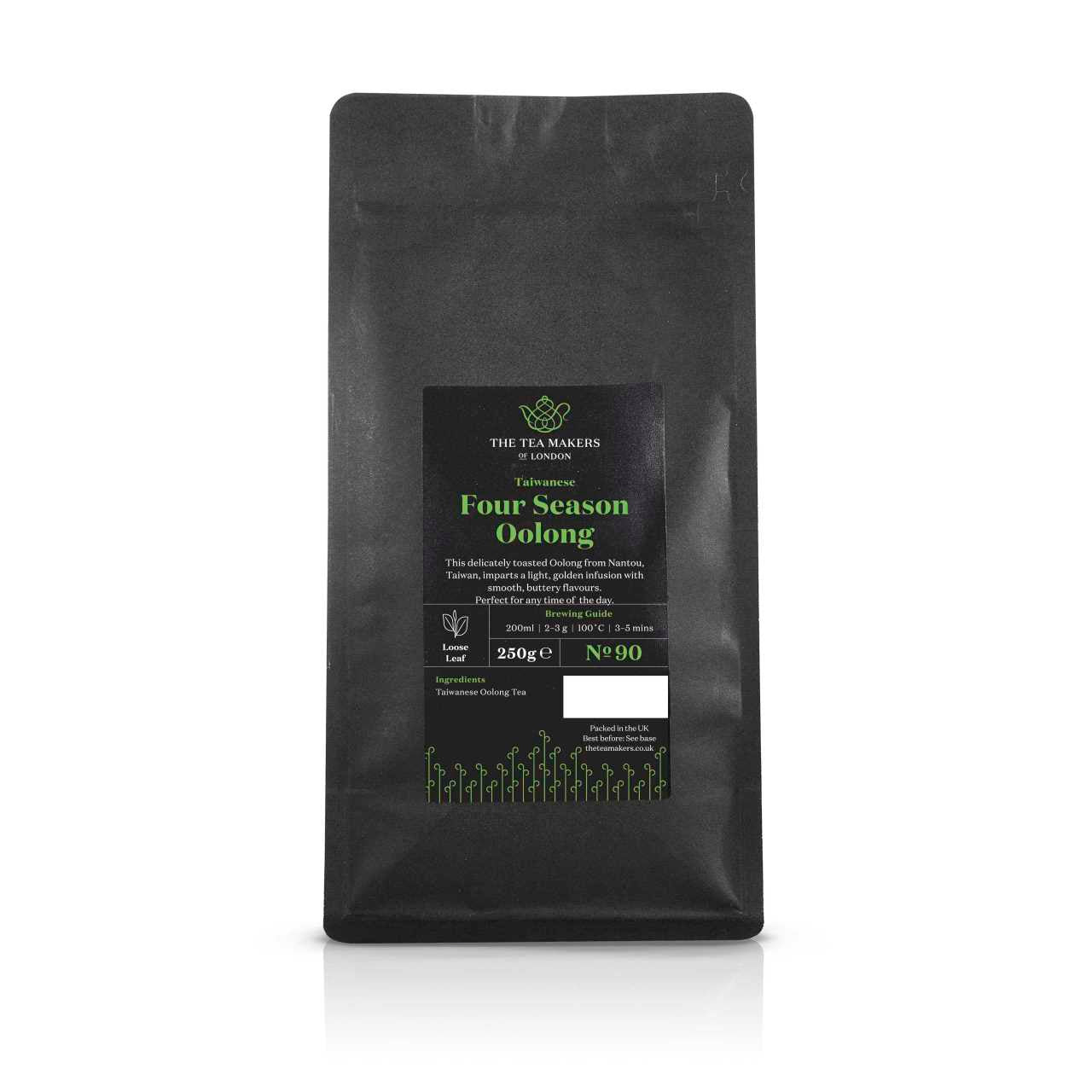 Four Seasons Oolong Loose Leaf Tea 250g Pack