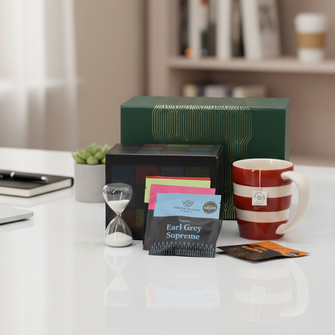 Office Tea Collection Box
