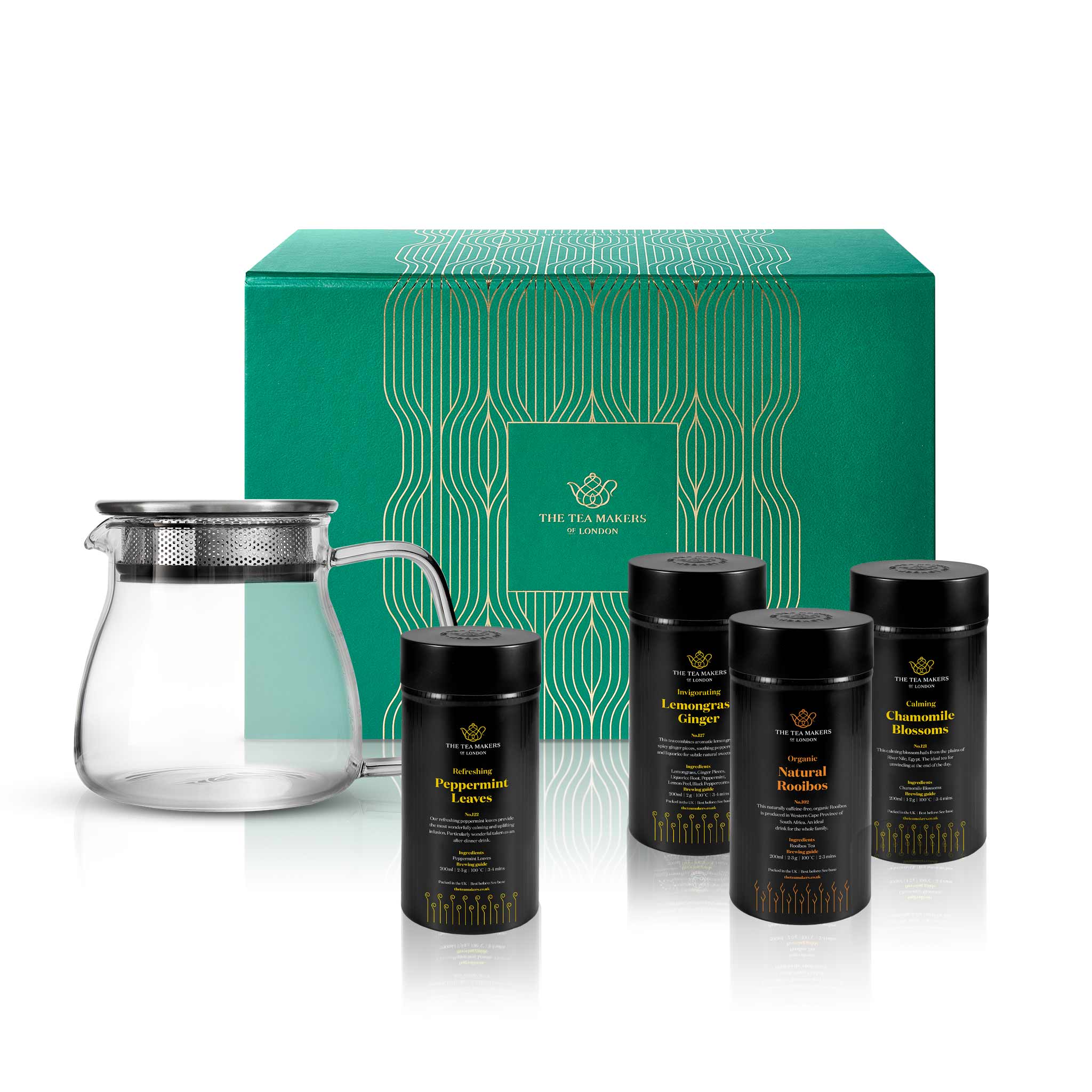 Easy Glass Teapot & Tea Gift