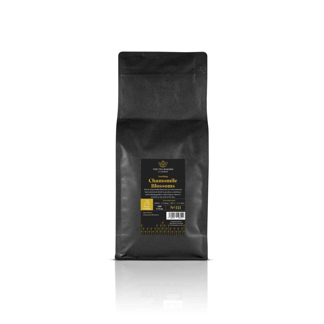 Whole Chamomile Blossoms Teabag 100 Pack